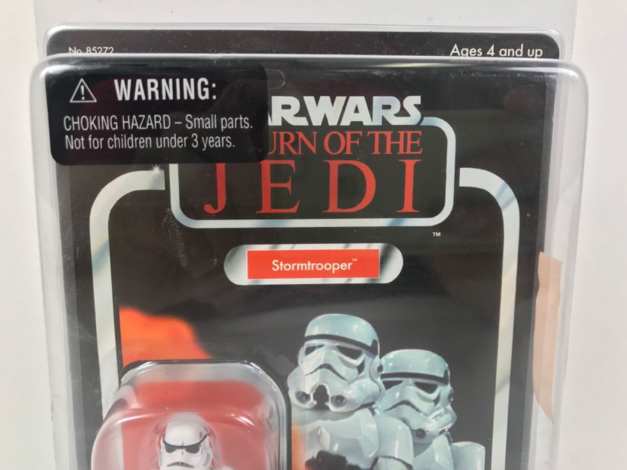 STAR WARS The Original Trilogy Collection Return Of The Jedi Stormtrooper Hasbro 2004 85272 New On Card [Photo 2]