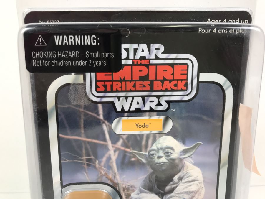 STAR WARS The Original Trilogy Collection The Empire Strikes Back Yoda Hasbro 2004 85237 New On Card [Photo 2]