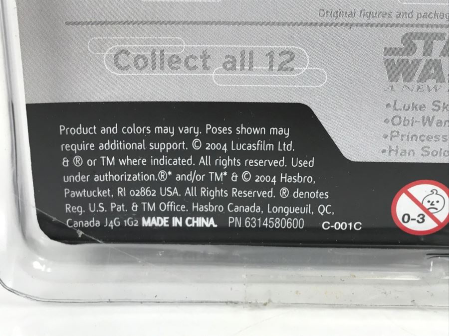 STAR WARS The Original Trilogy Collection The Empire Strikes Back See-Threepio C-3PO Hasbro 2004 85236 New On Card [Photo 11]