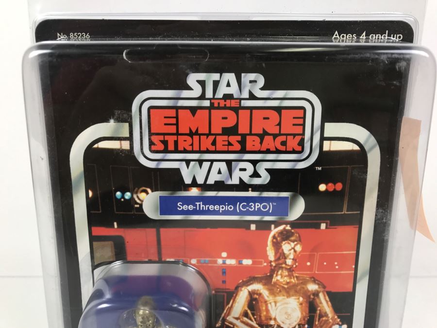 STAR WARS The Original Trilogy Collection The Empire Strikes Back See-Threepio C-3PO Hasbro 2004 85236 New On Card [Photo 2]