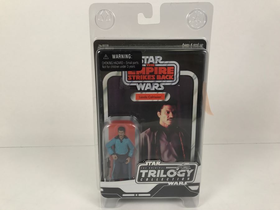 STAR WARS The Original Trilogy Collection The Empire Strikes Back Lando Calrissian Hasbro 2004 85238 New On Card [Photo 1]