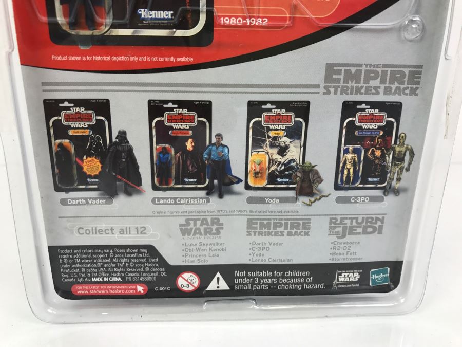 STAR WARS The Original Trilogy Collection The Empire Strikes Back Lando Calrissian Hasbro 2004 85238 New On Card [Photo 10]