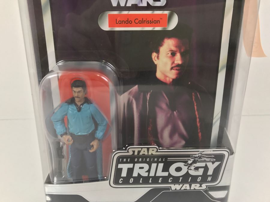 STAR WARS The Original Trilogy Collection The Empire Strikes Back Lando Calrissian Hasbro 2004 85238 New On Card [Photo 4]