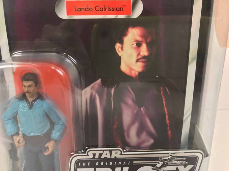 STAR WARS The Original Trilogy Collection The Empire Strikes Back Lando Calrissian Hasbro 2004 85238 New On Card [Photo 5]