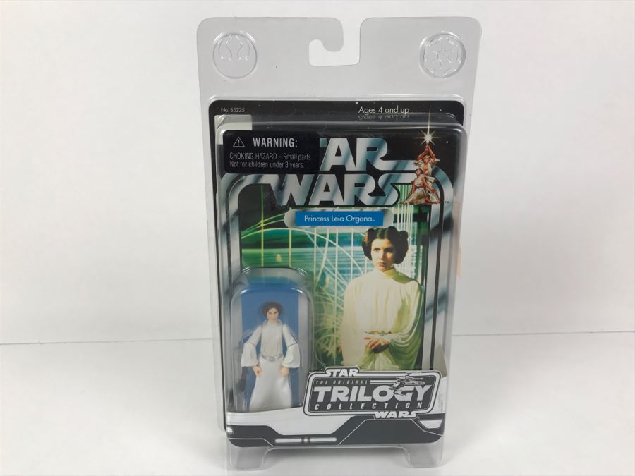 STAR WARS The Original Trilogy Collection Princess Leia Organa Hasbro 2004 85225 New On Card
