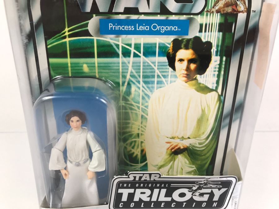 STAR WARS The Original Trilogy Collection Princess Leia Organa Hasbro 2004 85225 New On Card [Photo 4]