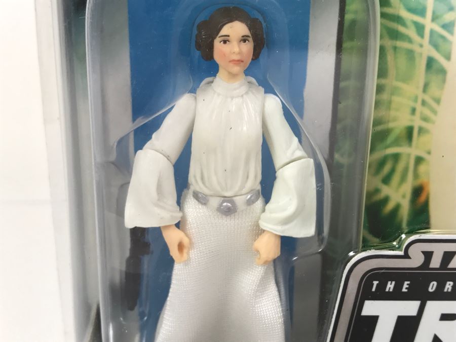 STAR WARS The Original Trilogy Collection Princess Leia Organa Hasbro 2004 85225 New On Card [Photo 6]