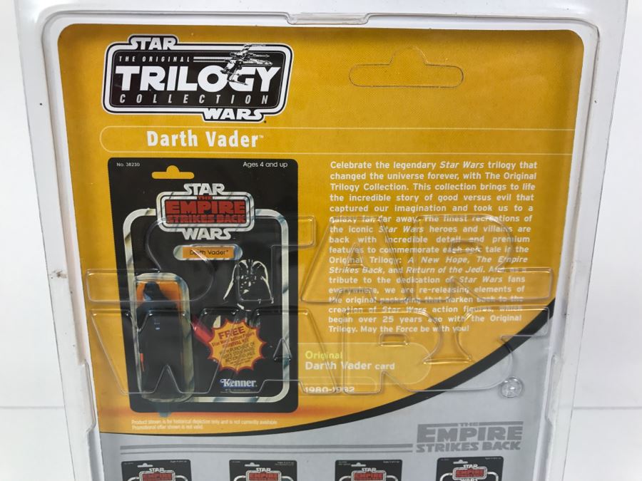 STAR WARS The Original Trilogy Collection The Empire Strikes Back Darth Vader Hasbro 2004 85235 New On Card [Photo 8]