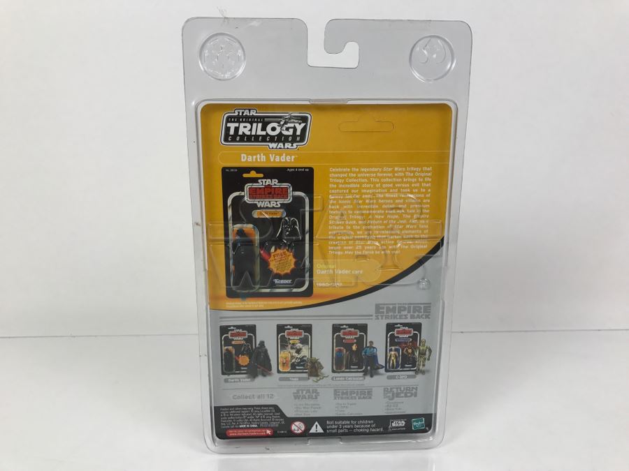 STAR WARS The Original Trilogy Collection The Empire Strikes Back Darth Vader Hasbro 2004 85235 New On Card [Photo 7]