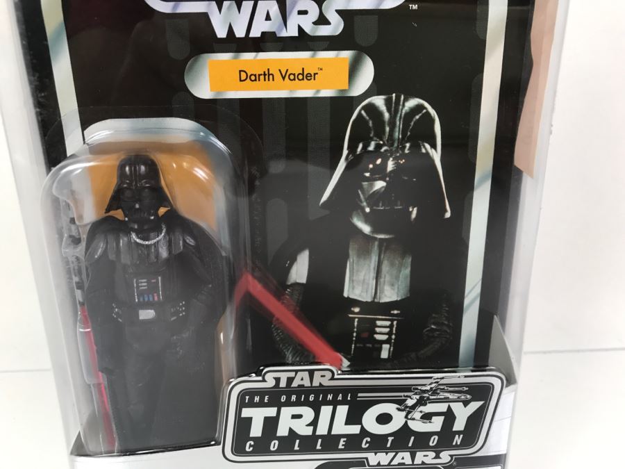 STAR WARS The Original Trilogy Collection The Empire Strikes Back Darth Vader Hasbro 2004 85235 New On Card [Photo 4]