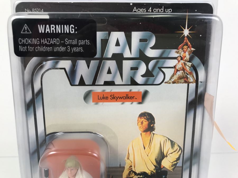 STAR WARS The Original Trilogy Collection Luke Skywalker Hasbro 2004 85214 New On Card [Photo 2]