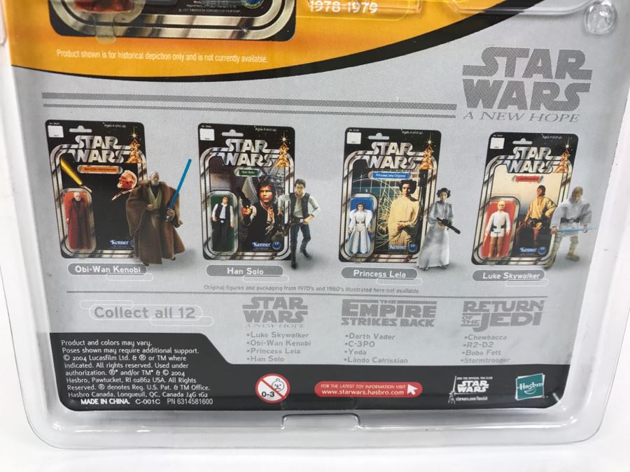 STAR WARS The Original Trilogy Collection Ben Obi-Wan Kenobi Hasbro 2004 85215 New On Card [Photo 10]