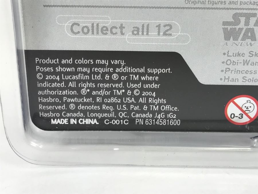 STAR WARS The Original Trilogy Collection Ben Obi-Wan Kenobi Hasbro 2004 85215 New On Card [Photo 11]