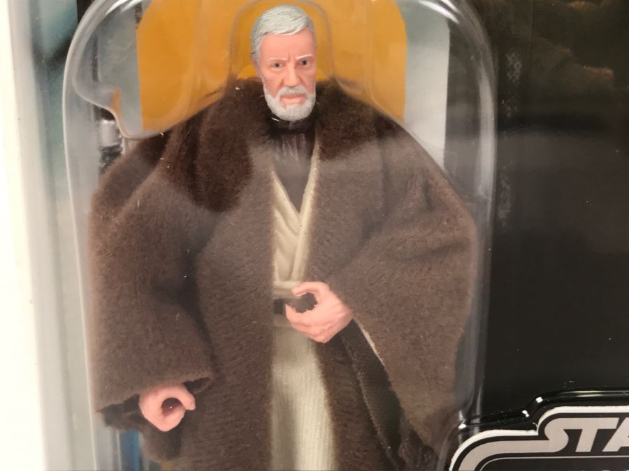 STAR WARS The Original Trilogy Collection Ben Obi-Wan Kenobi Hasbro 2004 85215 New On Card [Photo 7]