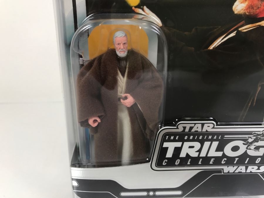 STAR WARS The Original Trilogy Collection Ben Obi-Wan Kenobi Hasbro 2004 85215 New On Card [Photo 6]