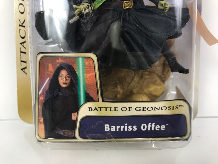 STAR WARS Attack Of The Clones Barriss Offee Battle Of Geonosis #12 Hasbro 2003 85025/84715 New On Card [Photo 5]