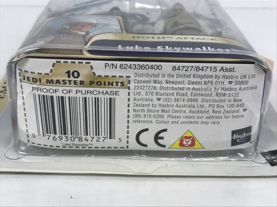 STAR WARS The Empire Strikes Back Luke Skywalker Hoth Attack #03 Hasbro 2003 84727/84715 New On Card [Photo 7]