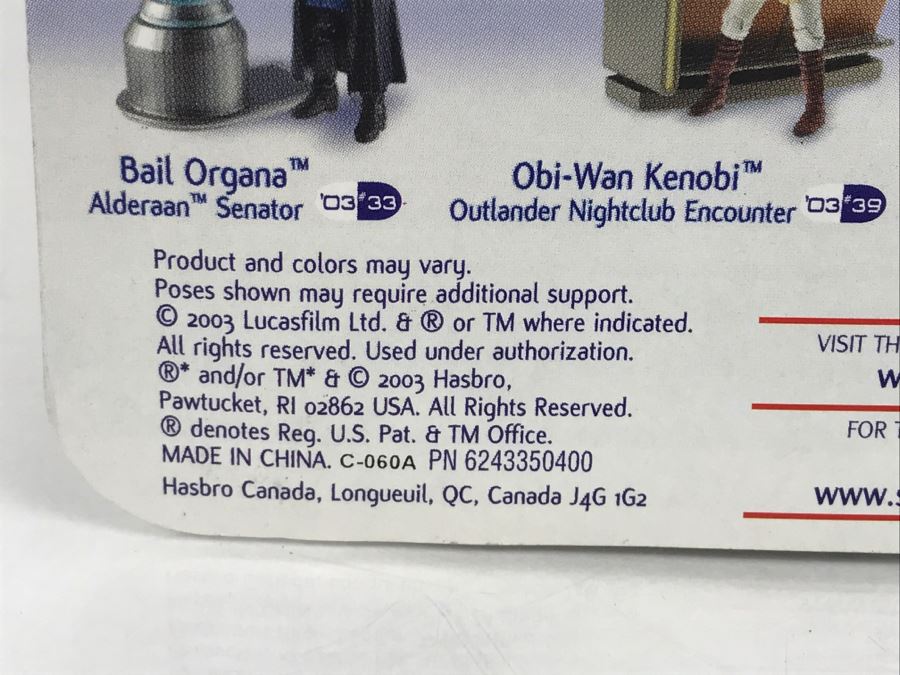 STAR WARS The Empire Strikes Back Luke Skywalker Hoth Attack #03 Hasbro 2003 84727/84715 New On Card [Photo 11]