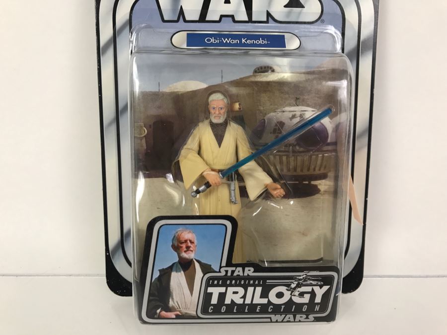 STAR WARS The Original Trilogy Collection A New Hope Obi-Wan Kenobi #15 Hasbro 2004 85259/84715 New On Card [Photo 3]
