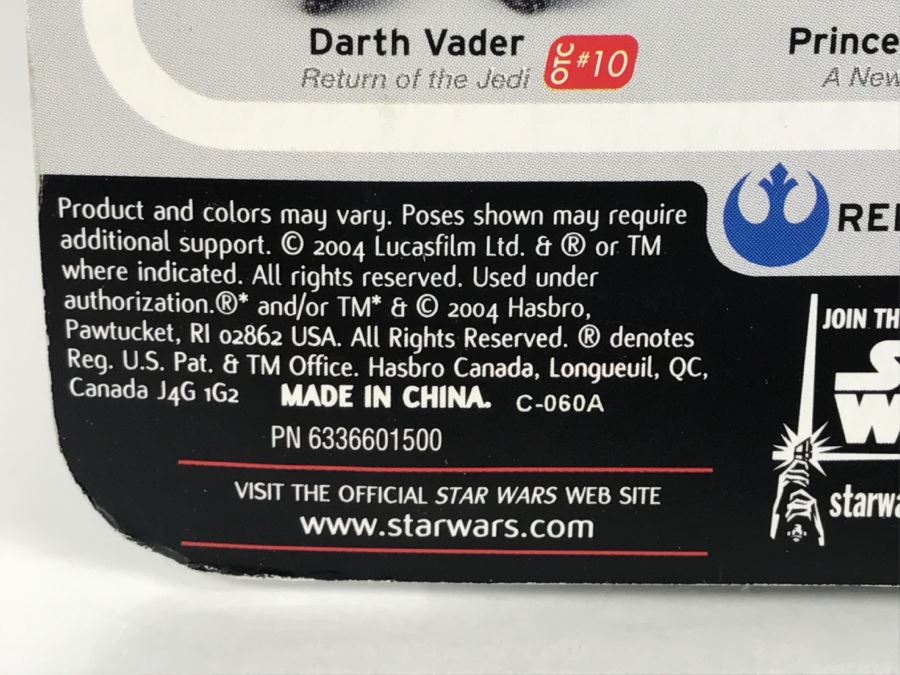 STAR WARS The Original Trilogy Collection A New Hope Obi-Wan Kenobi #15 Hasbro 2004 85259/84715 New On Card [Photo 12]