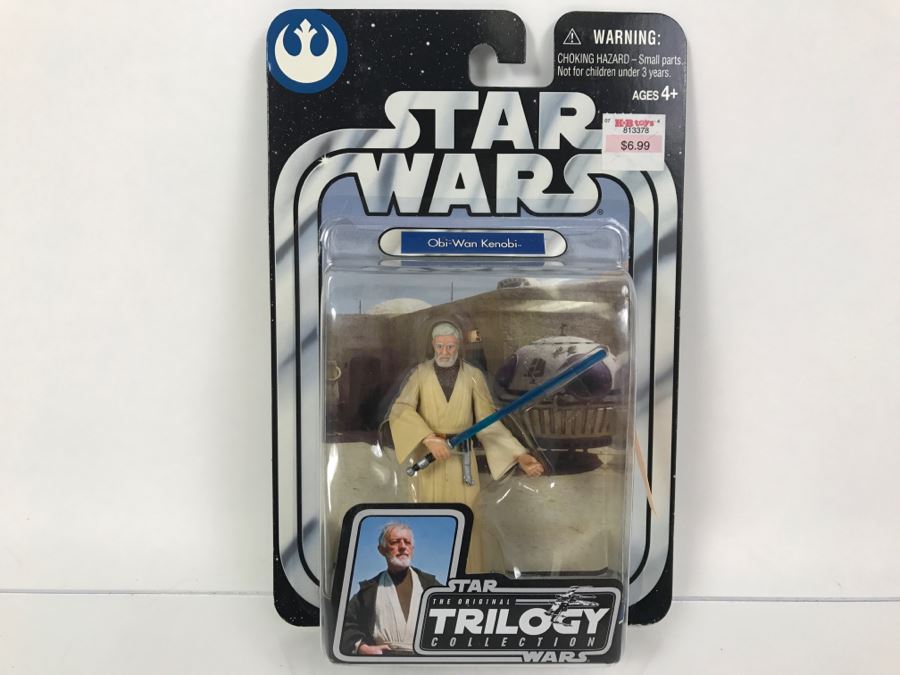 STAR WARS The Original Trilogy Collection A New Hope Obi-Wan Kenobi #15 Hasbro 2004 85259/84715 New On Card [Photo 1]