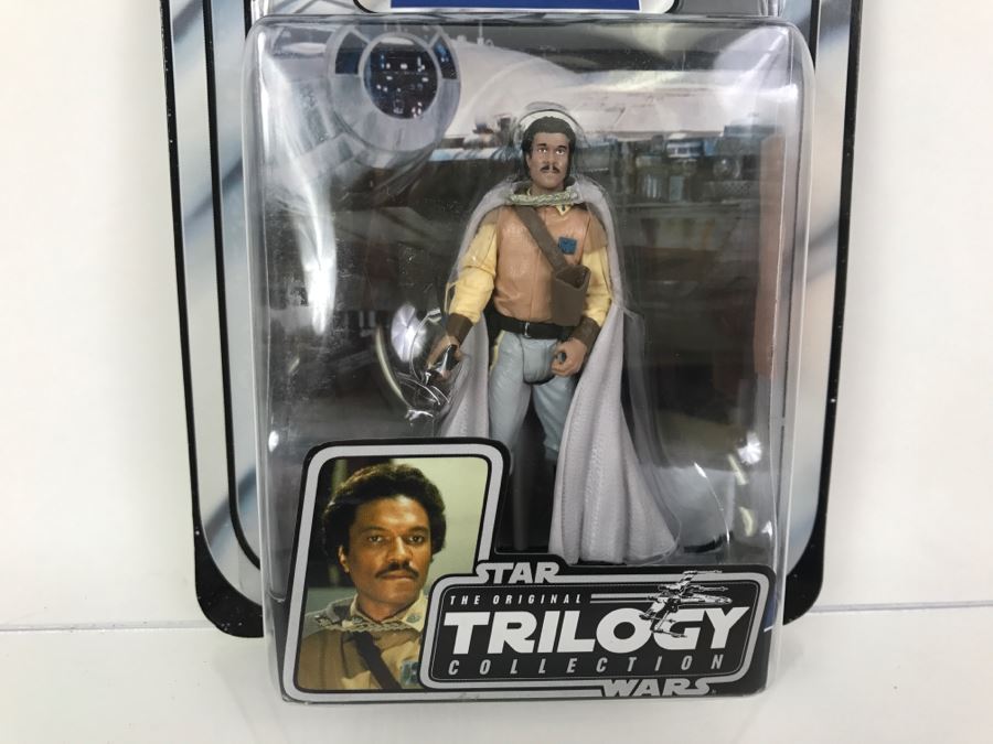 STAR WARS The Original Trilogy Collection Return Of The Jedi Lando Calrissian #37 Hasbro 2004 85387/84715 New On Card [Photo 3]