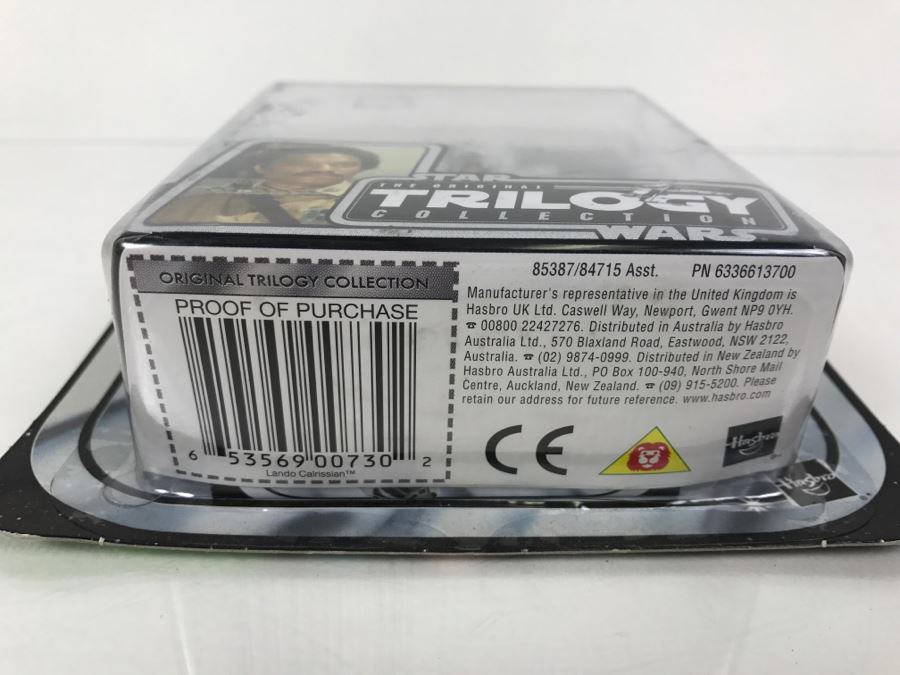 STAR WARS The Original Trilogy Collection Return Of The Jedi Lando Calrissian #37 Hasbro 2004 85387/84715 New On Card [Photo 7]