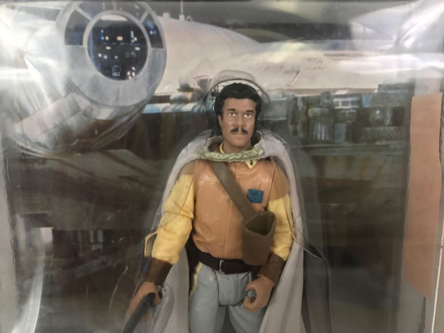 STAR WARS The Original Trilogy Collection Return Of The Jedi Lando Calrissian #37 Hasbro 2004 85387/84715 New On Card [Photo 4]