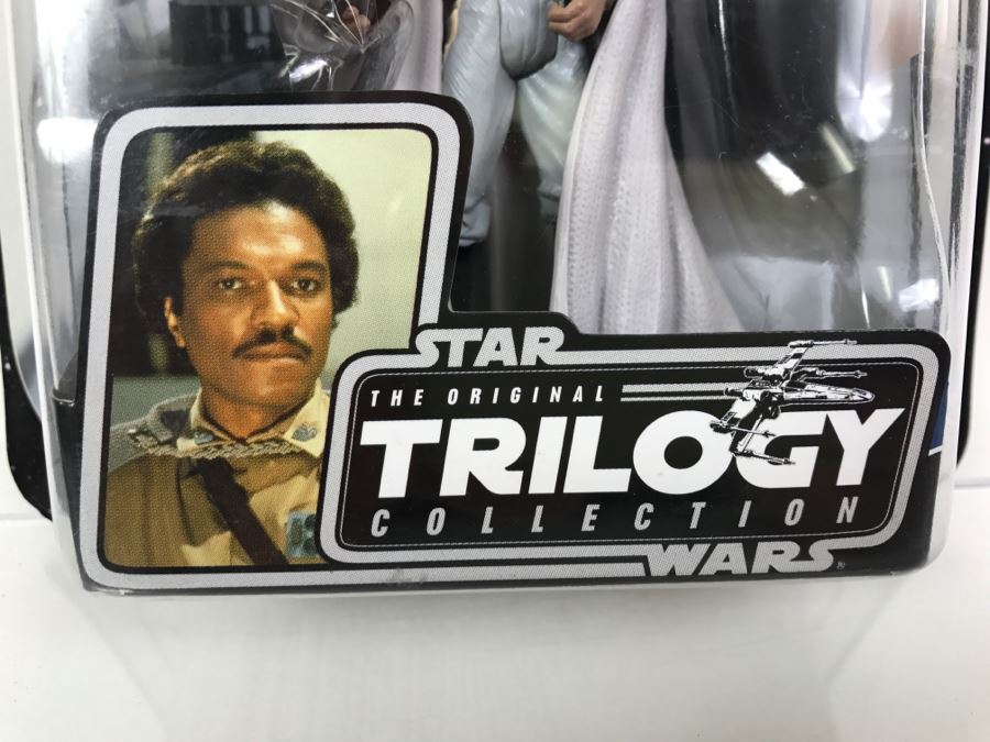 STAR WARS The Original Trilogy Collection Return Of The Jedi Lando Calrissian #37 Hasbro 2004 85387/84715 New On Card [Photo 5]