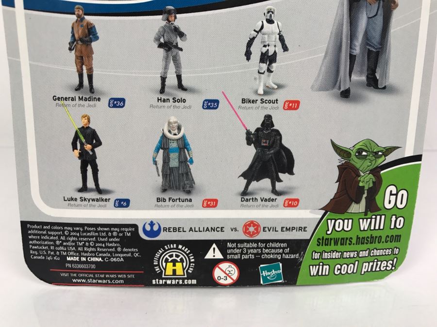 STAR WARS The Original Trilogy Collection Return Of The Jedi Lando Calrissian #37 Hasbro 2004 85387/84715 New On Card [Photo 11]