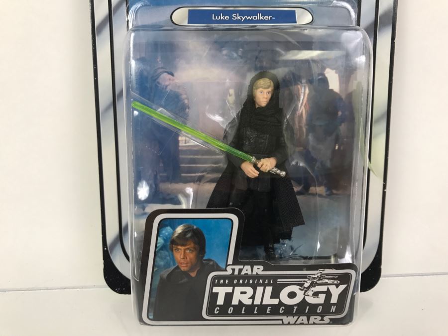 STAR WARS The Original Trilogy Collection Return Of The Jedi Luke Skywalker #06 Hasbro 2004 85185/84715 New On Card [Photo 3]