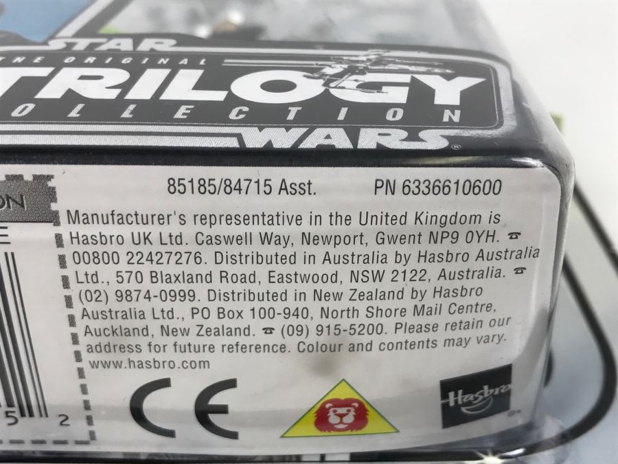 STAR WARS The Original Trilogy Collection Return Of The Jedi Luke Skywalker #06 Hasbro 2004 85185/84715 New On Card [Photo 8]