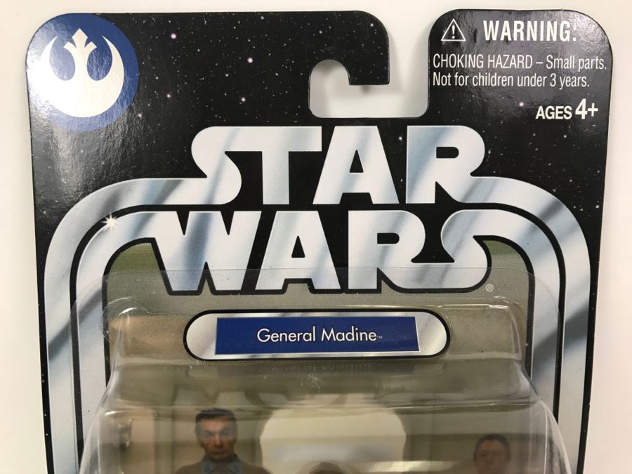 STAR WARS The Original Trilogy Collection Return Of The Jedi General Madine #36 Hasbro 2004 85386/84715 New On Card [Photo 2]