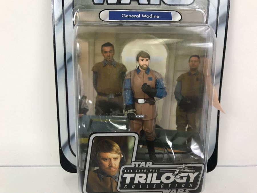 STAR WARS The Original Trilogy Collection Return Of The Jedi General Madine #36 Hasbro 2004 85386/84715 New On Card [Photo 3]
