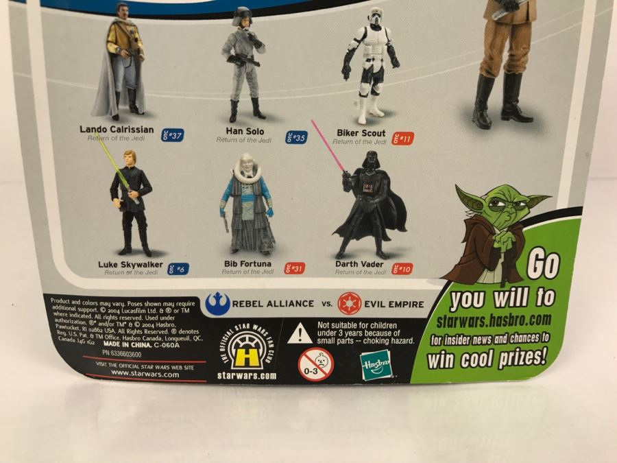 STAR WARS The Original Trilogy Collection Return Of The Jedi General Madine #36 Hasbro 2004 85386/84715 New On Card [Photo 10]