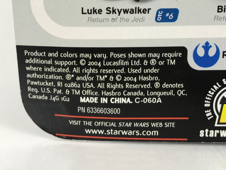 STAR WARS The Original Trilogy Collection Return Of The Jedi General Madine #36 Hasbro 2004 85386/84715 New On Card [Photo 12]