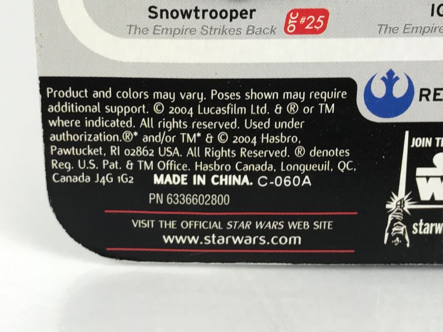 STAR WARS The Original Trilogy Collection The Empire Strikes Back Bossk #28 Hasbro 2004 85378/84715 New On Card [Photo 12]