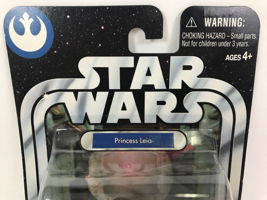 STAR WARS The Original Trilogy Collection A New Hope Princess Leia #09 Hasbro 2004 85192/84715 New On Card [Photo 2]