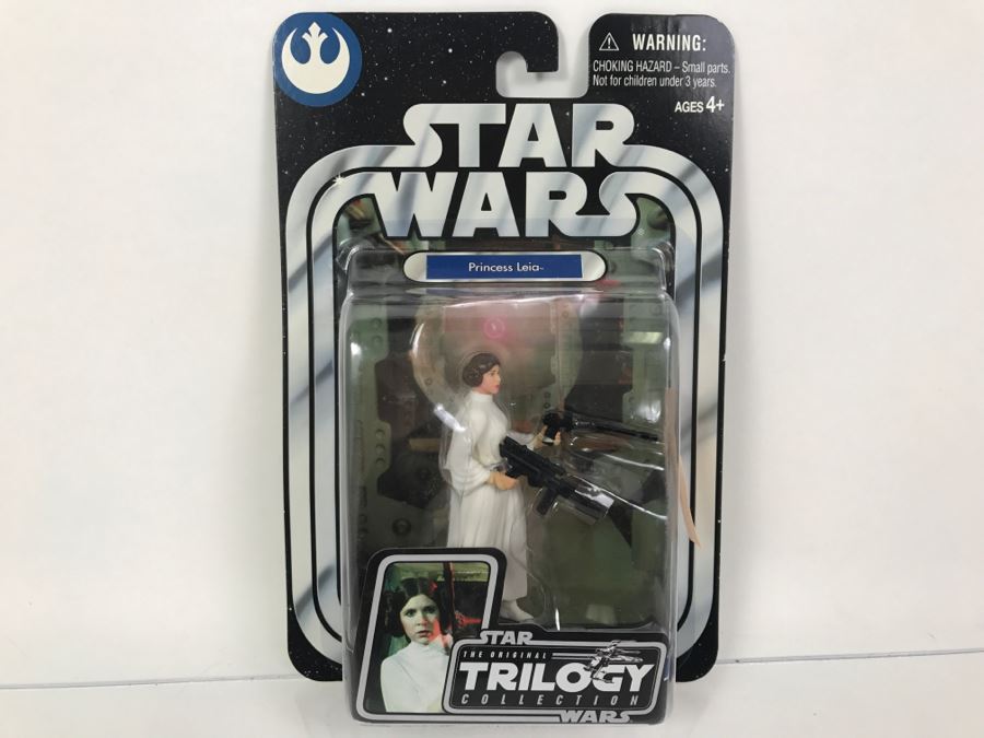 STAR WARS The Original Trilogy Collection A New Hope Princess Leia #09 Hasbro 2004 85192/84715 New On Card [Photo 1]