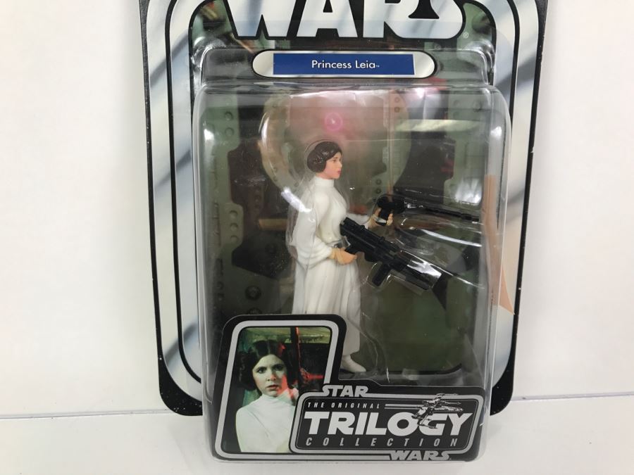 STAR WARS The Original Trilogy Collection A New Hope Princess Leia #09 Hasbro 2004 85192/84715 New On Card [Photo 3]