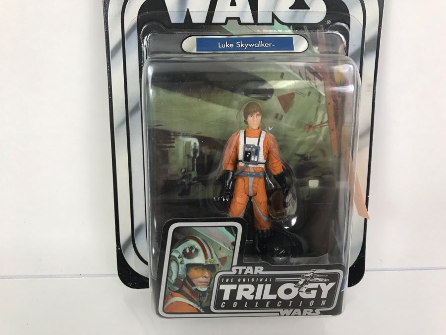 STAR WARS The Original Trilogy Collection A New Hope Luke Skywalker #05 Hasbro 2004 85184/84715 New On Card [Photo 3]