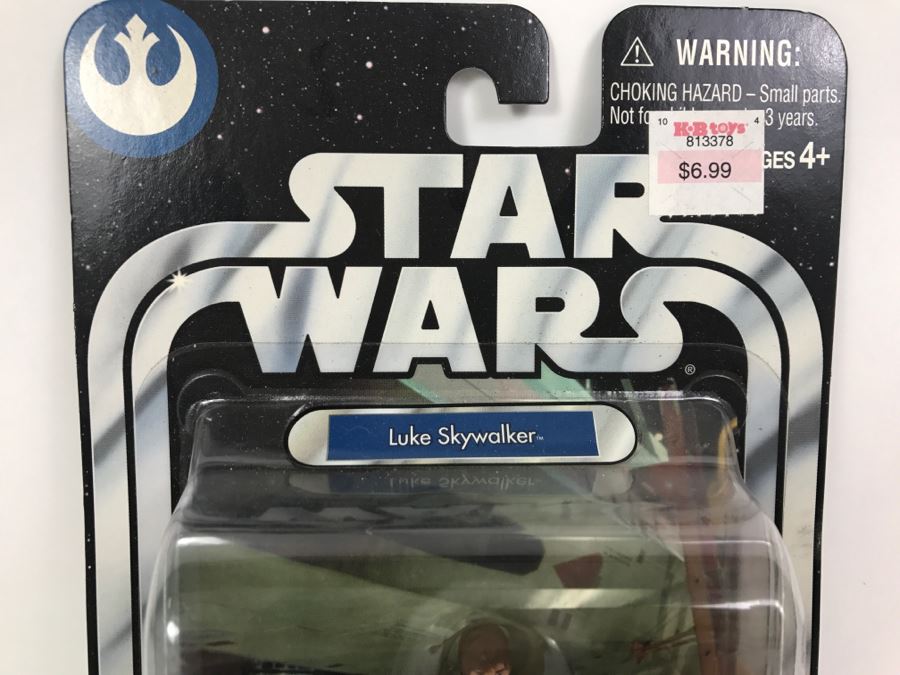 STAR WARS The Original Trilogy Collection A New Hope Luke Skywalker #05 Hasbro 2004 85184/84715 New On Card [Photo 2]