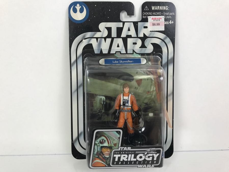 STAR WARS The Original Trilogy Collection A New Hope Luke Skywalker #05 Hasbro 2004 85184/84715 New On Card [Photo 1]