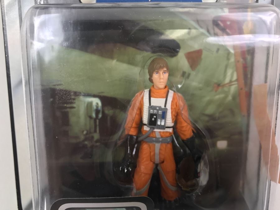 STAR WARS The Original Trilogy Collection A New Hope Luke Skywalker #05 Hasbro 2004 85184/84715 New On Card [Photo 4]
