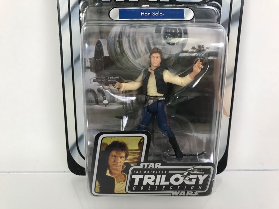 STAR WARS The Original Trilogy Collection A New Hope Han Solo #07 Hasbro 2004 85190/84715 New On Card [Photo 3]