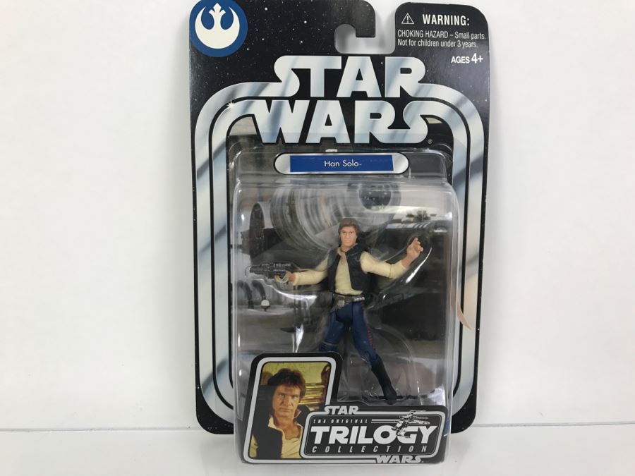 STAR WARS The Original Trilogy Collection A New Hope Han Solo #07 Hasbro 2004 85190/84715 New On Card [Photo 1]