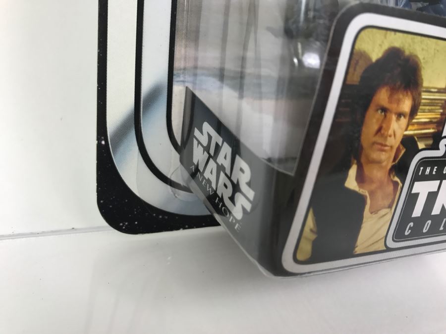 STAR WARS The Original Trilogy Collection A New Hope Han Solo #07 Hasbro 2004 85190/84715 New On Card [Photo 6]