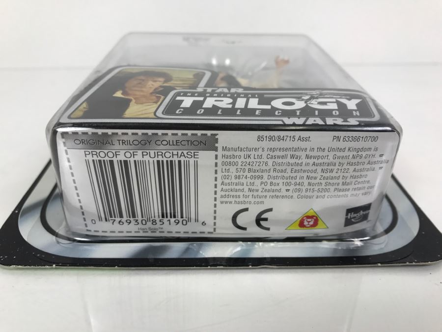 STAR WARS The Original Trilogy Collection A New Hope Han Solo #07 Hasbro 2004 85190/84715 New On Card [Photo 7]