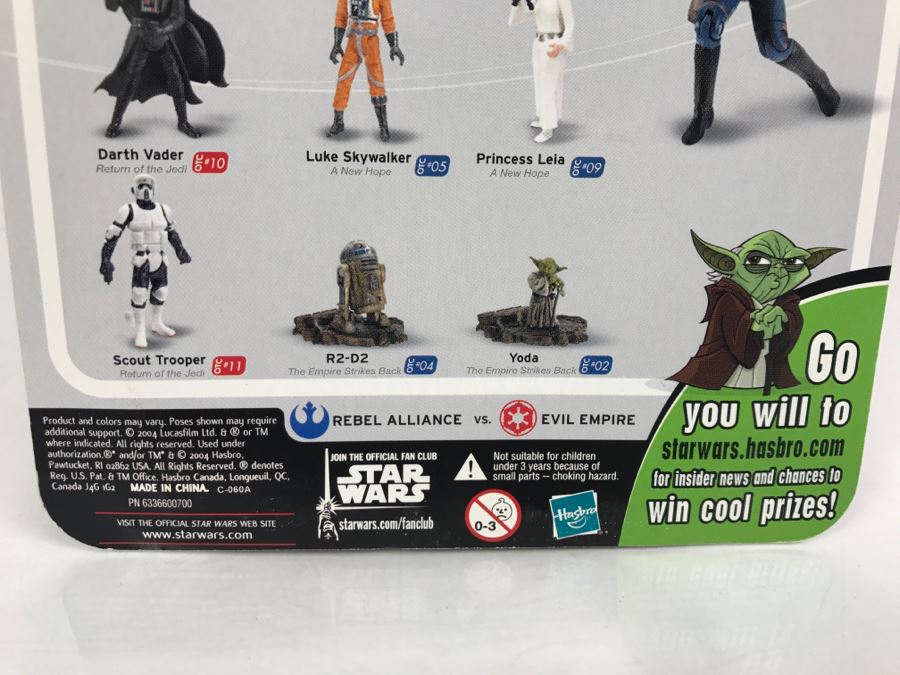 STAR WARS The Original Trilogy Collection A New Hope Han Solo #07 Hasbro 2004 85190/84715 New On Card [Photo 11]