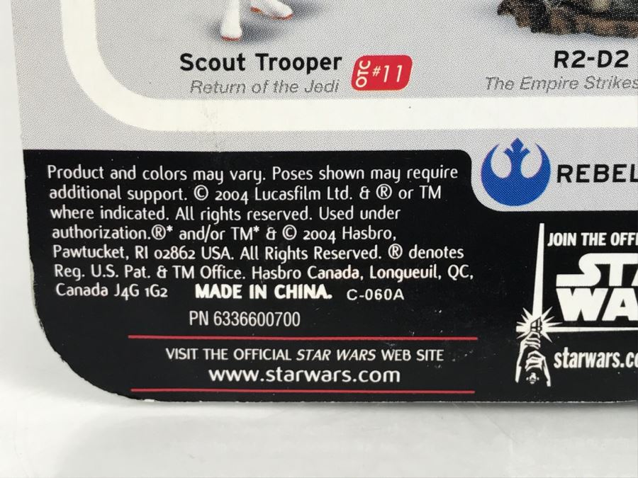 STAR WARS The Original Trilogy Collection A New Hope Han Solo #07 Hasbro 2004 85190/84715 New On Card [Photo 12]